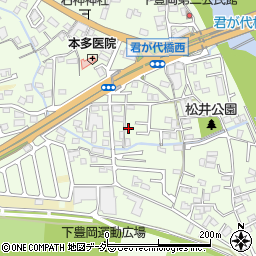 群馬県高崎市下豊岡町375周辺の地図