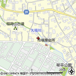 群馬県太田市市場町476周辺の地図