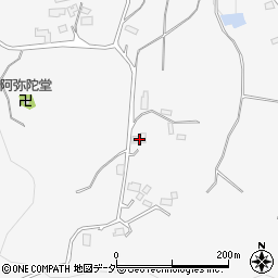 茨城県笠間市上加賀田842周辺の地図