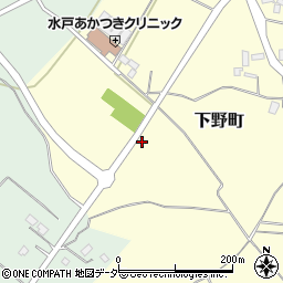 茨城県水戸市下野町359-1周辺の地図