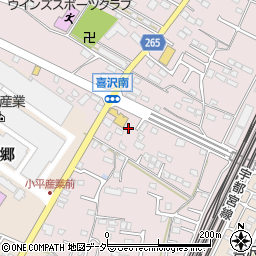 栃木県小山市喜沢92周辺の地図