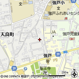 群馬県太田市天良町59-16周辺の地図