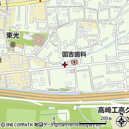 群馬県高崎市下豊岡町1488周辺の地図