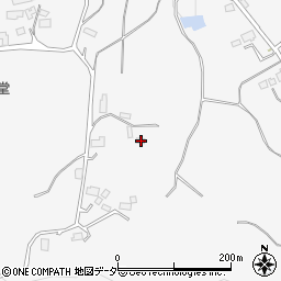 茨城県笠間市上加賀田721周辺の地図