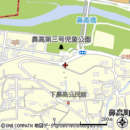 群馬県高崎市鼻高町512周辺の地図