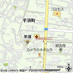 ウエルシア薬局水戸平須店周辺の地図