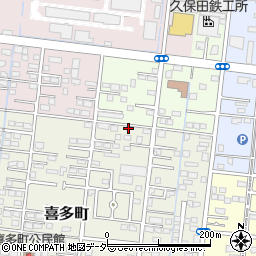 群馬県伊勢崎市喜多町45-6周辺の地図