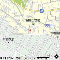 群馬県太田市市場町461-2周辺の地図