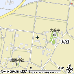 茨城県筑西市大谷626周辺の地図