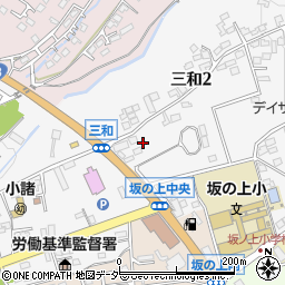 長野県小諸市三和周辺の地図