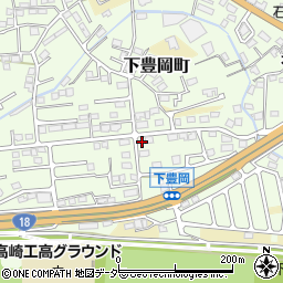 群馬県高崎市下豊岡町1583周辺の地図