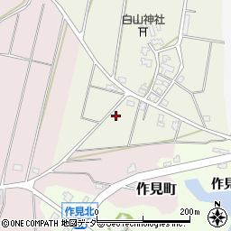 石川県加賀市尾中町ホ周辺の地図