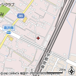 栃木県小山市喜沢172周辺の地図