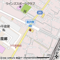 栃木県小山市喜沢87周辺の地図