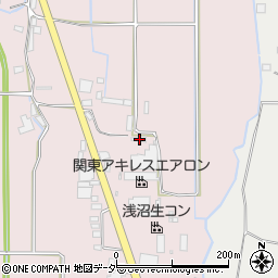 栃木県佐野市小中町58周辺の地図