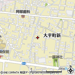 栃木県栃木市大平町新1430周辺の地図