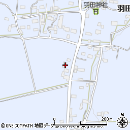 茨城県桜川市羽田544周辺の地図