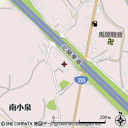 茨城県笠間市南小泉162周辺の地図