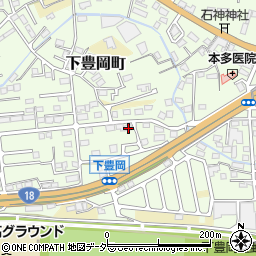 群馬県高崎市下豊岡町1581周辺の地図