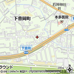 群馬県高崎市下豊岡町262周辺の地図