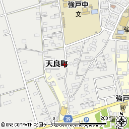 群馬県太田市天良町130-1周辺の地図