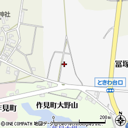 石川県加賀市冨塚町（ミ）周辺の地図