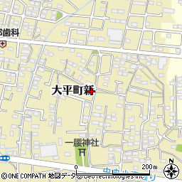 栃木県栃木市大平町新1443周辺の地図