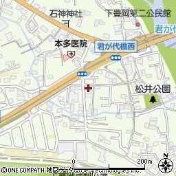 群馬県高崎市下豊岡町380周辺の地図