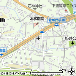 群馬県高崎市下豊岡町383-4周辺の地図