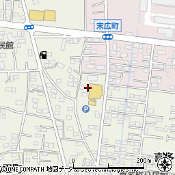 群馬県伊勢崎市喜多町149-4周辺の地図