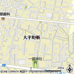 栃木県栃木市大平町新1441周辺の地図