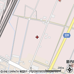 栃木県小山市喜沢347周辺の地図
