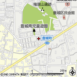 エクセル伊勢崎周辺の地図