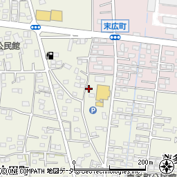 群馬県伊勢崎市喜多町149周辺の地図