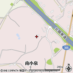 茨城県笠間市南小泉1072周辺の地図