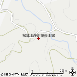 松茸山荘別館　東山館周辺の地図