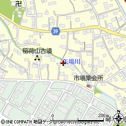 群馬県太田市市場町478-3周辺の地図