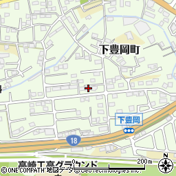 群馬県高崎市下豊岡町1517周辺の地図