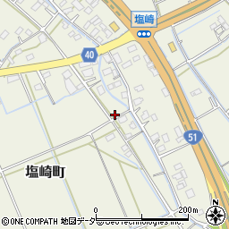 茨城県水戸市塩崎町1397周辺の地図