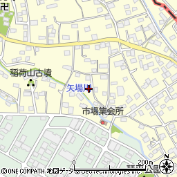 群馬県太田市市場町510周辺の地図
