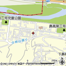 群馬県高崎市鼻高町200-27周辺の地図