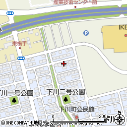 群馬県前橋市下川町26-3周辺の地図