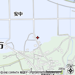 群馬県安中市安中2249周辺の地図
