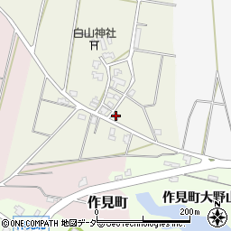 尾中町集会場周辺の地図