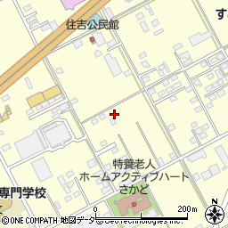 茨城県水戸市住吉町周辺の地図