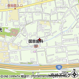 群馬県高崎市下豊岡町179-17周辺の地図