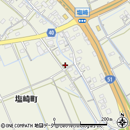 茨城県水戸市塩崎町1396周辺の地図