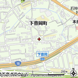 群馬県高崎市下豊岡町1580周辺の地図