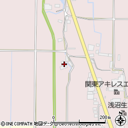 栃木県佐野市小中町389周辺の地図