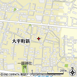 栃木県栃木市大平町新1592周辺の地図
